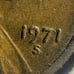 1971 S Lincoln Memorial Penny 1c