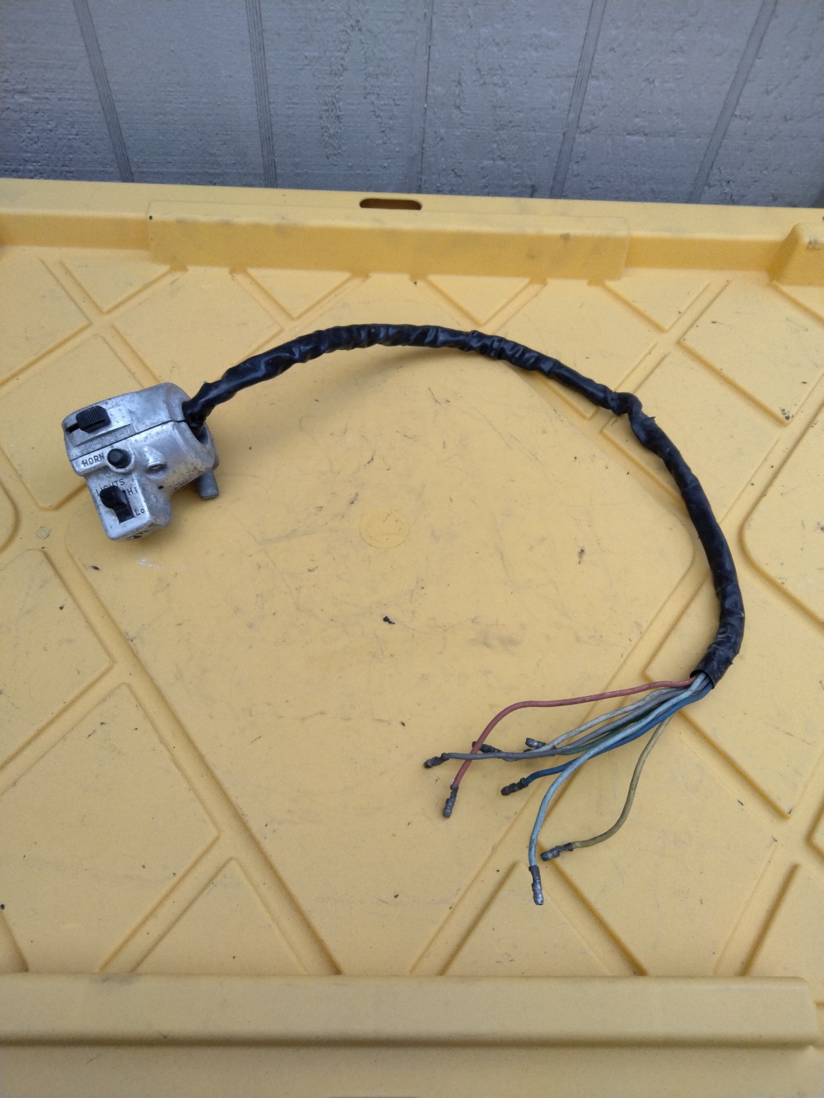 1969-1979 Honda CT90 Trail Bike left hand controls/horn button and winker