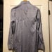 Armani collezioni men's gray striped cotton casual shirt slim fit size: 16(41)