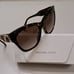 Michael Kors EMPIRE SQUARE MK2182U Sunglasses Dark Tortoise Gradient Lenses NEW