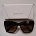 Michael Kors EMPIRE SQUARE MK2182U Sunglasses Dark Tortoise Gradient Lenses NEW
