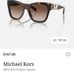 Michael Kors EMPIRE SQUARE MK2182U Sunglasses Dark Tortoise Gradient Lenses NEW