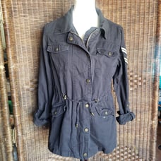 Steve Madden Womans Military Jacket