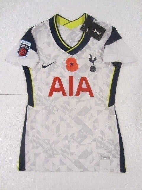 Alex Morgan #13 Tottenham Hotspur WFC White Home Womens Soccer Jersey 2020-2021