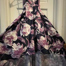 Navy/Purple Dress