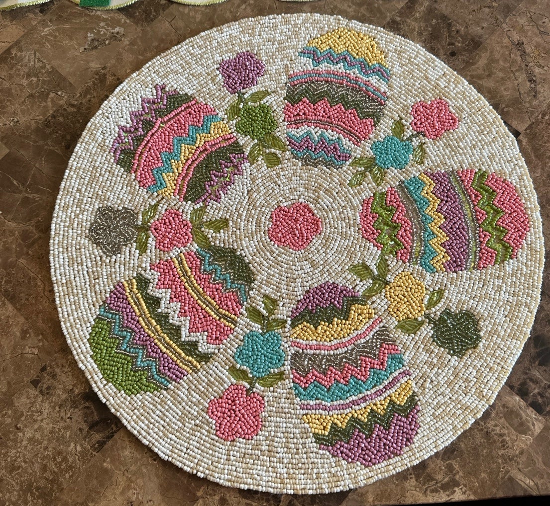 beaded chargers