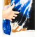 Electric & Rose Chase Enigma Split Tie Dye Cotton Blend Hoodie Sweatshirt L