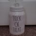 Rae Dunn white Trick Or Treat Canister