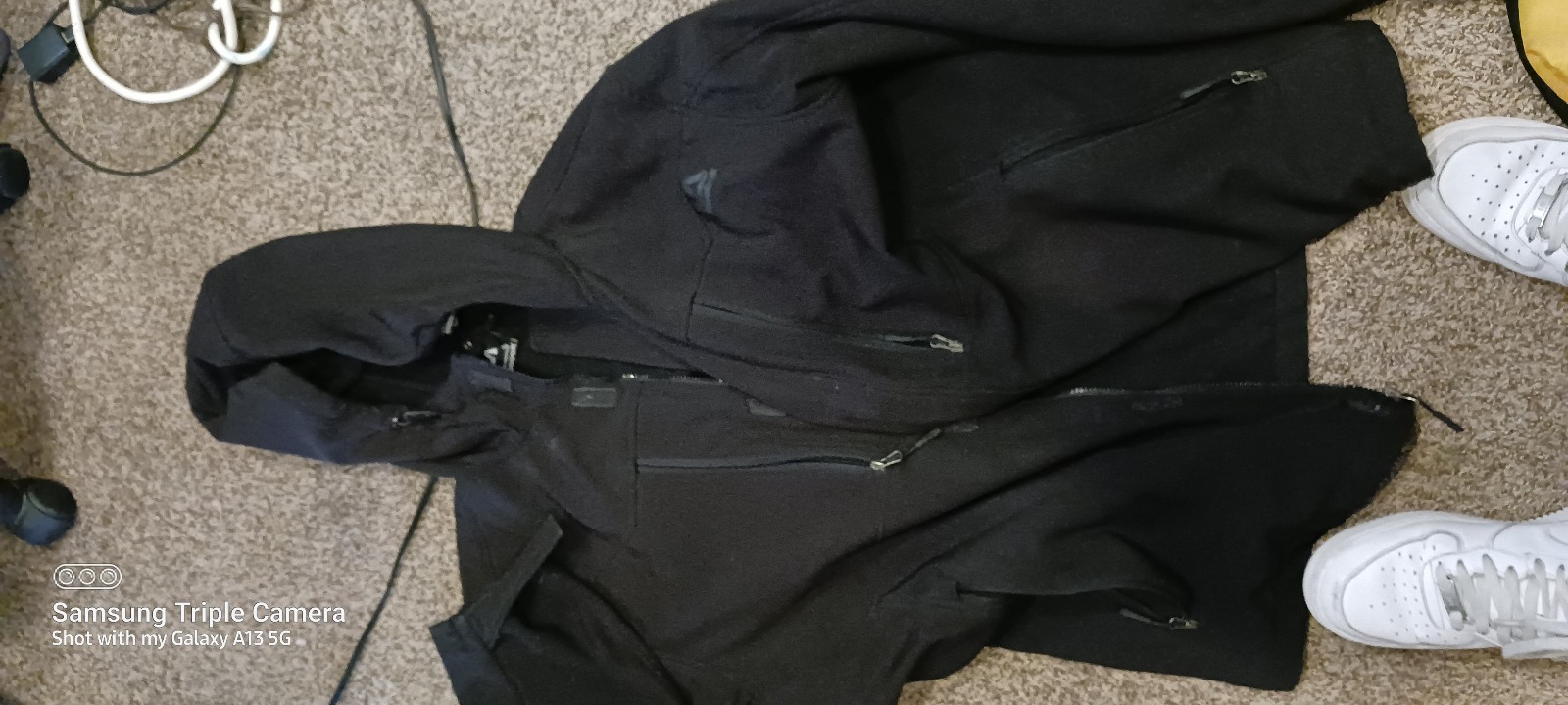 2XL REEBOK RAIN PROOF JACKET BLACK FLAWLESS