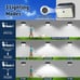 Solar Lights Outdoor, Solar Motion Sensor Outdoor Lights, IP65 Waterproof
