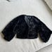 Elegant BISOU BISOU Faux Fur coat