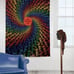 3D SKELETON SPIRAL TAPESTRY w/3D Glasses FREE SHIPPING! OFFERS WELCOME !
