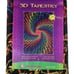 3D SKELETON SPIRAL TAPESTRY w/3D Glasses FREE SHIPPING! OFFERS WELCOME !