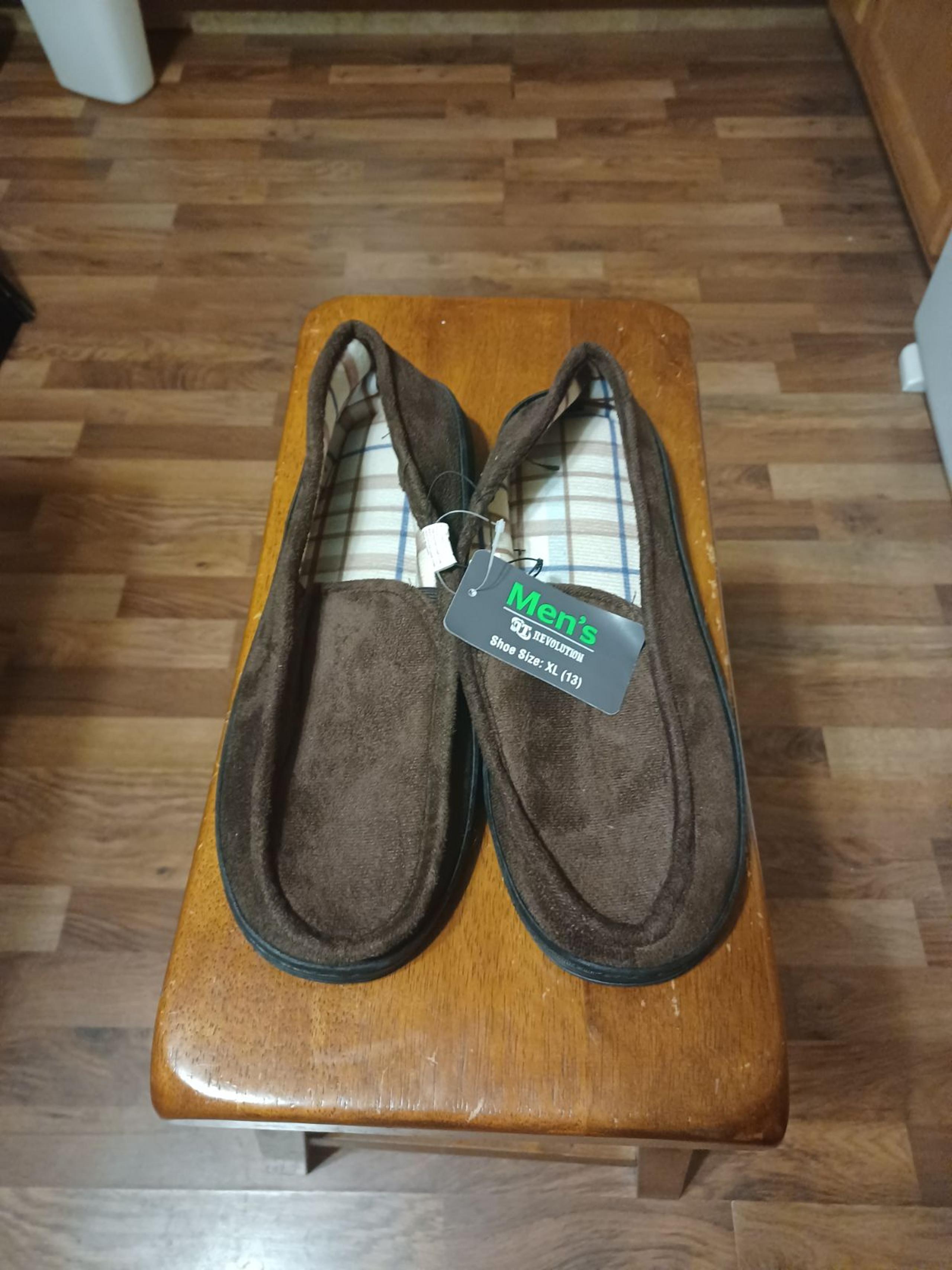 Revolution mens slippers.