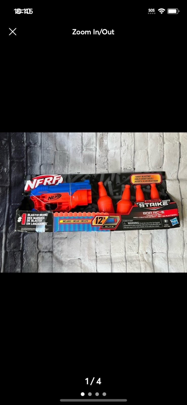 Nerf Alpha Strike Toy