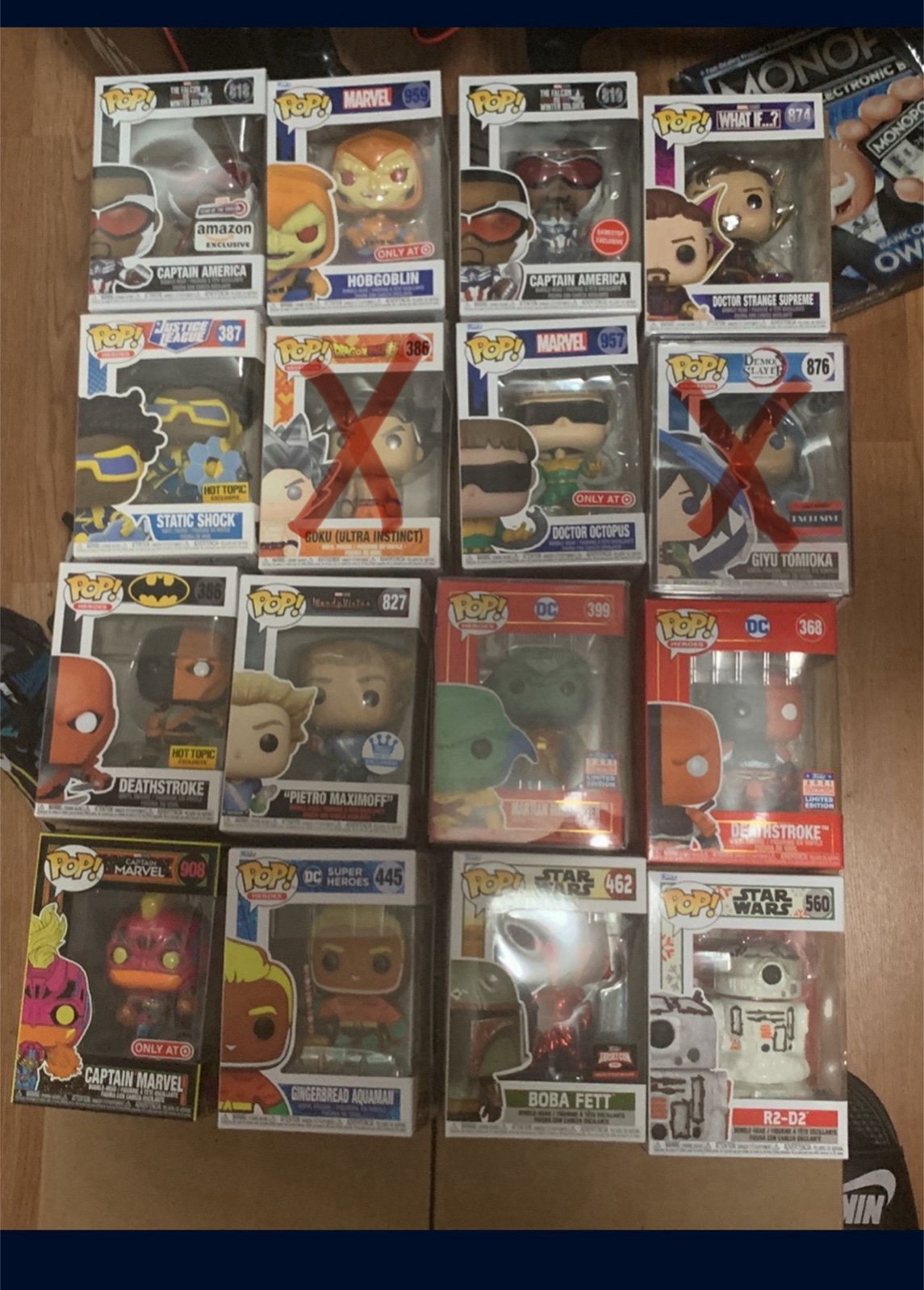 LOTS/BUNDLE OF FUNKOS ALL 13 for 135 or best offer