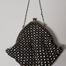Vintage 1930's Rhinestone Starlet Purse