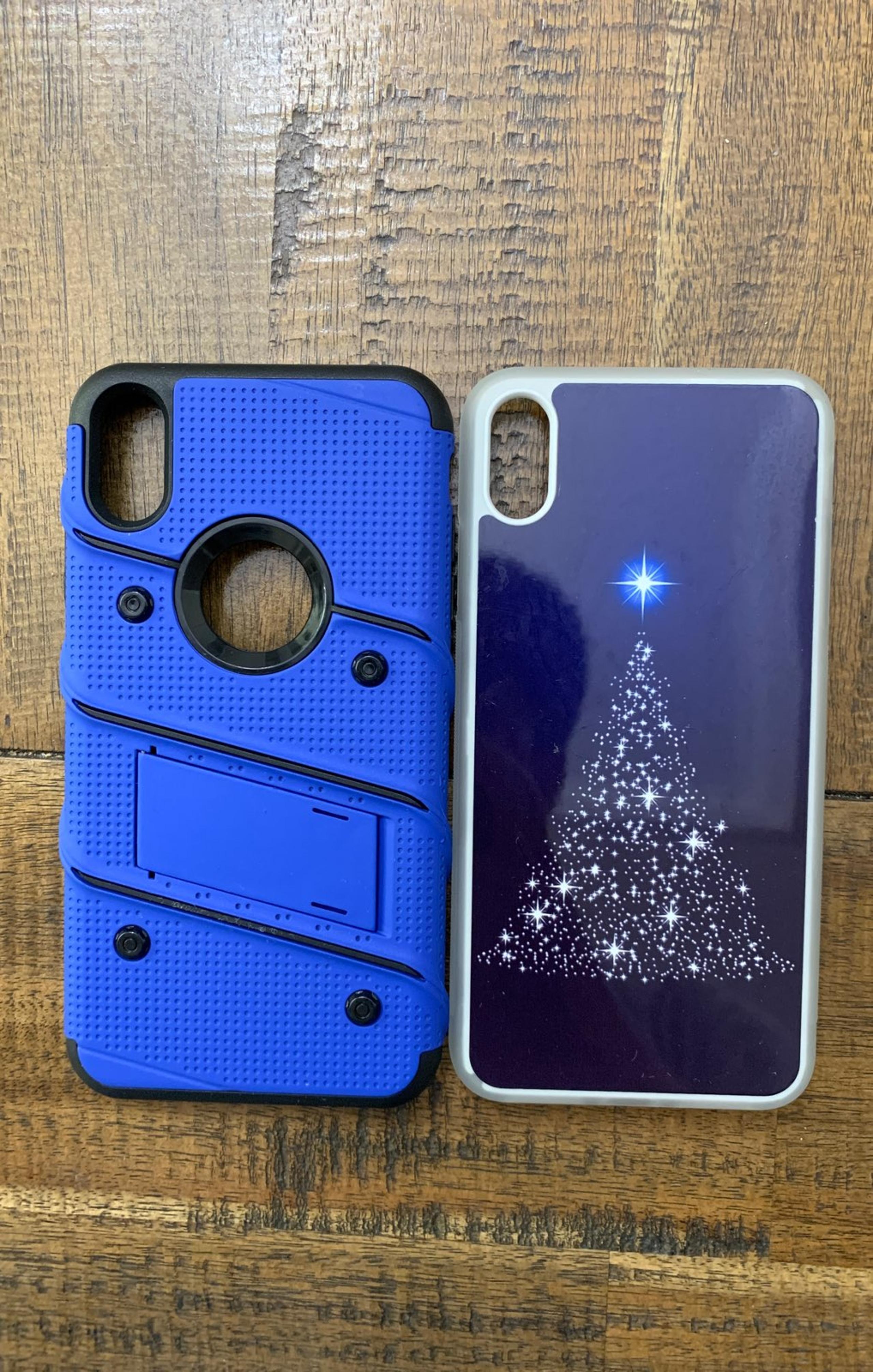 2 iPhone XS MAX CASE & Tempered Glass