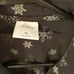 SOMA Pajamas Long Sleeve Button Up Sleep Pants XL Black W/ White Snowflakes Pjs