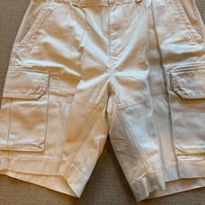 ralph lauren mens cargo white shorts