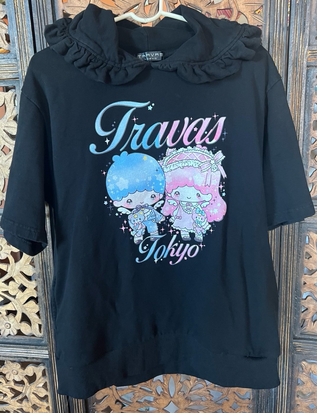 TRAVAS TOKYO×DOLLY MIX×LITTLE TWIN STARS Black Frilly