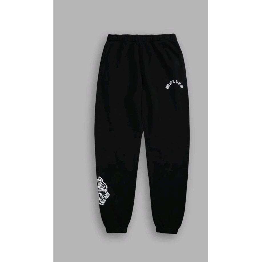 Darc Sport Chopper Wolf Post Lounge Sweatpants Size Large Black Sold Out