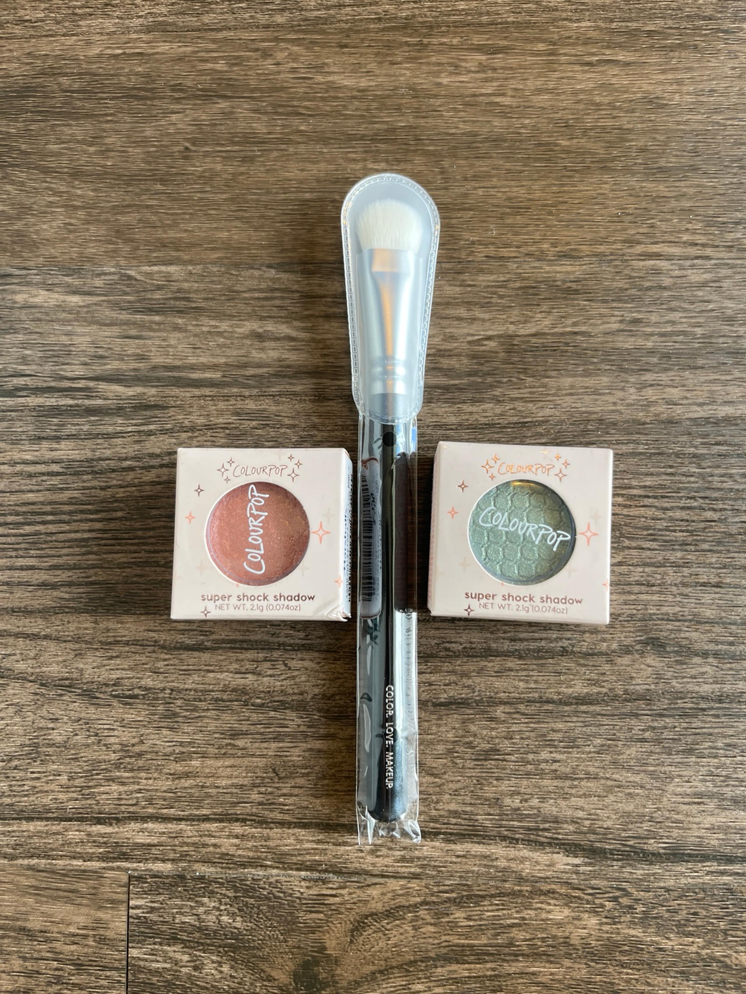 Colourpop Cosmetics Super Shock Shadow Ultra-Glitter Duo +FREE BRUSH