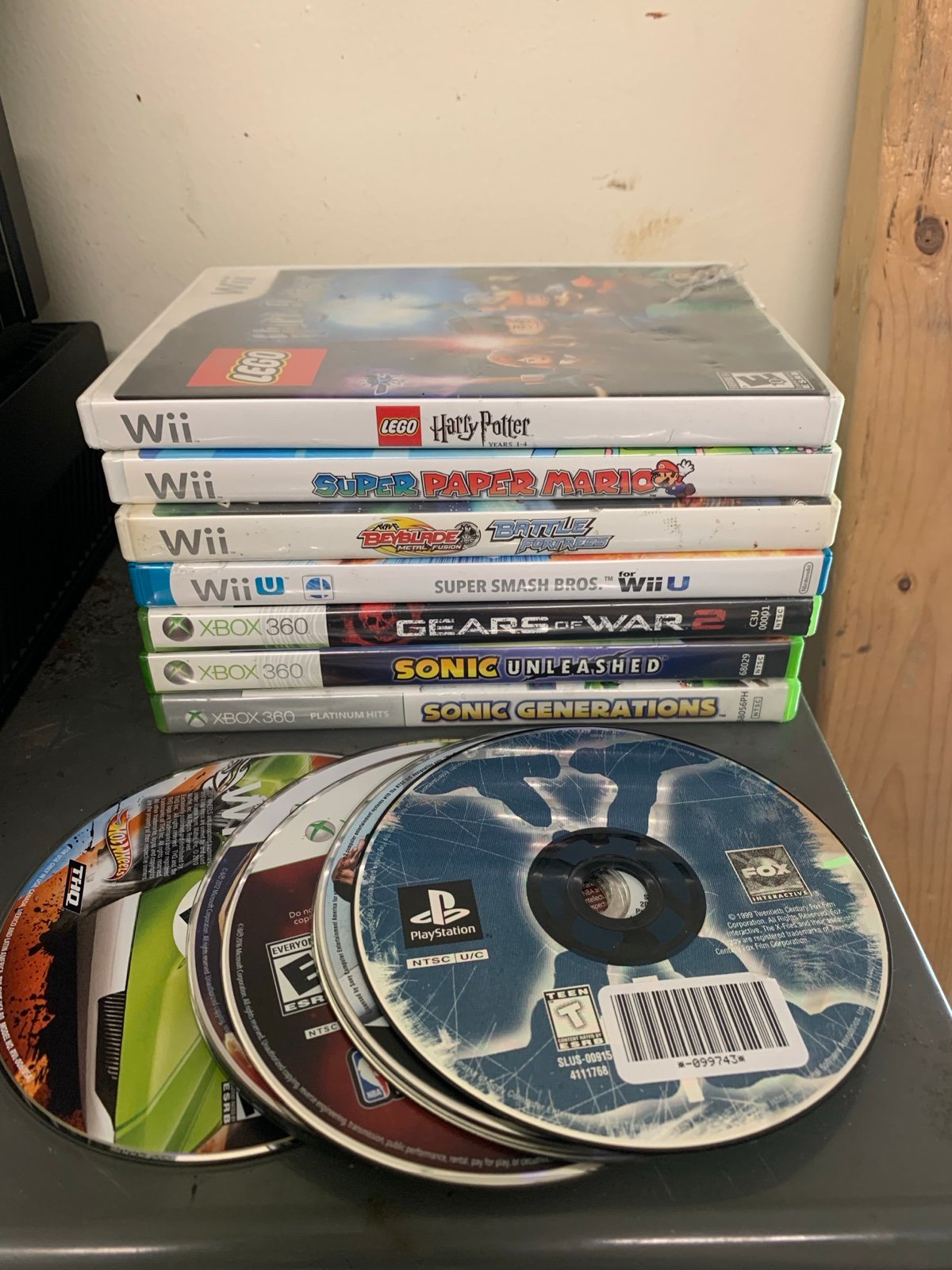 Nintendo Wii Games & Xbox 360 & PlayStation Untested