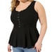 TORRID Babydoll Washable Challis Corset Sleeveless Top NWT