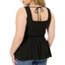 TORRID Babydoll Washable Challis Corset Sleeveless Top NWT