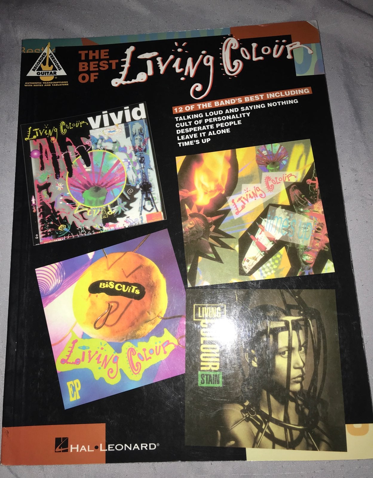 living colour guitar book
