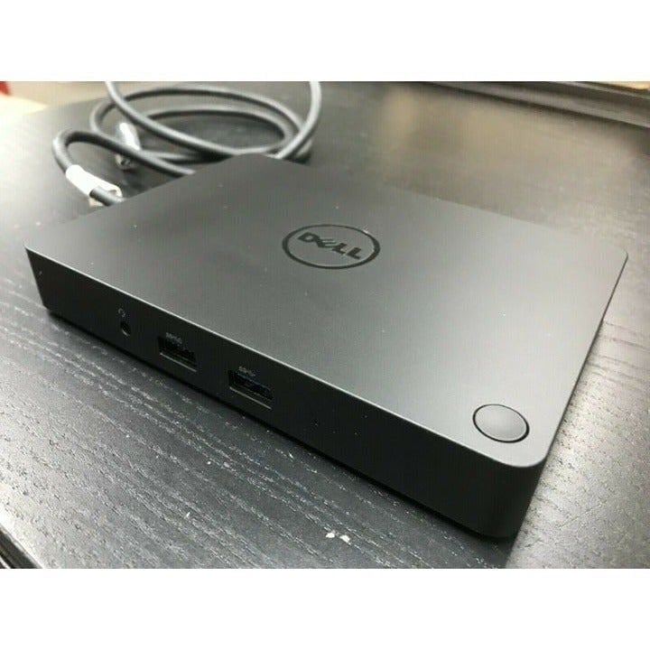 Genuine Dell WD15 USB-C Docking Station w/ Ac Adapter + USB-C Cable