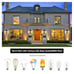Outdoor Wall Light Fixtures, Exterior Waterproof Wall Lanterns
