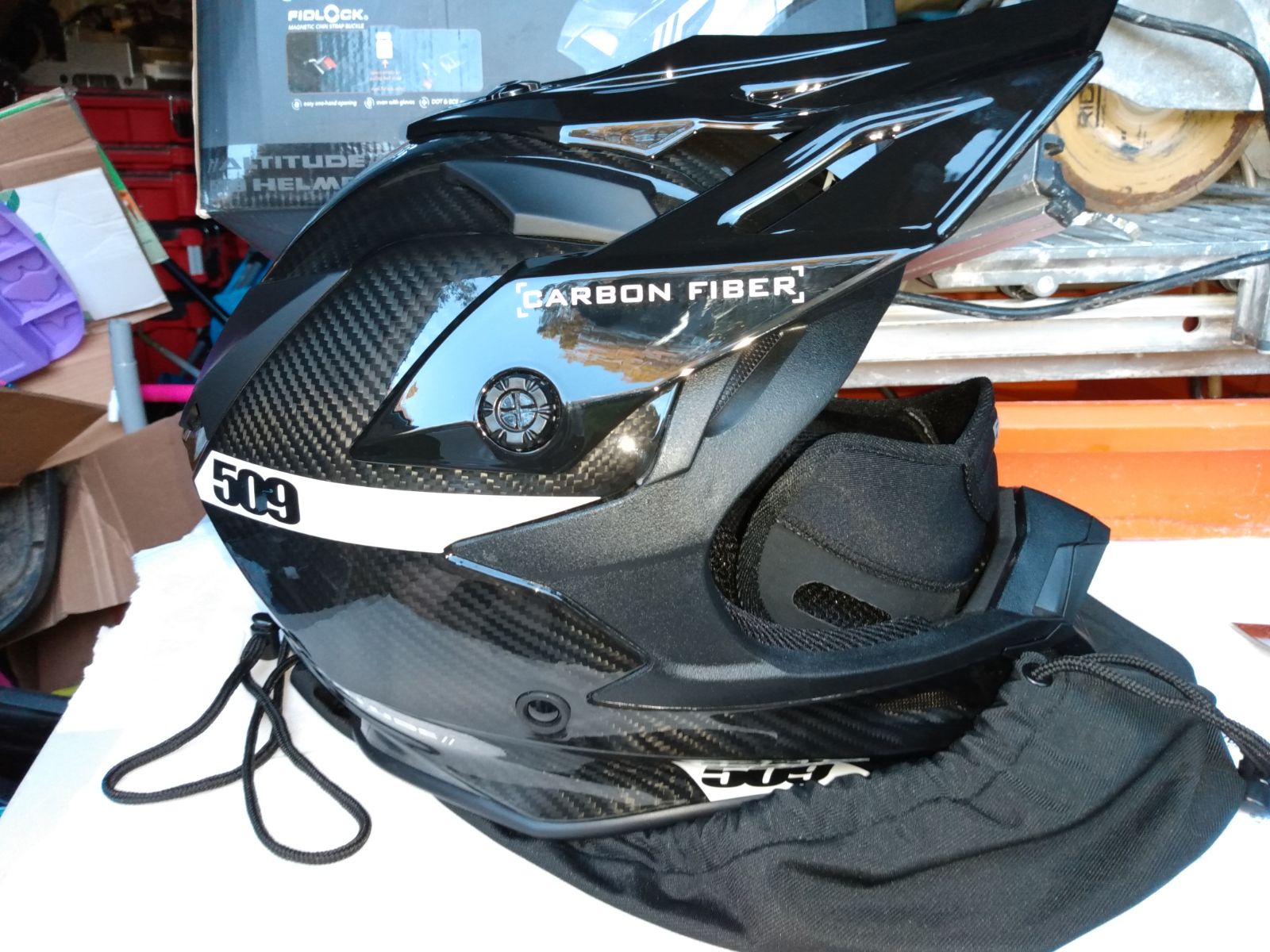 motorcycle helmet