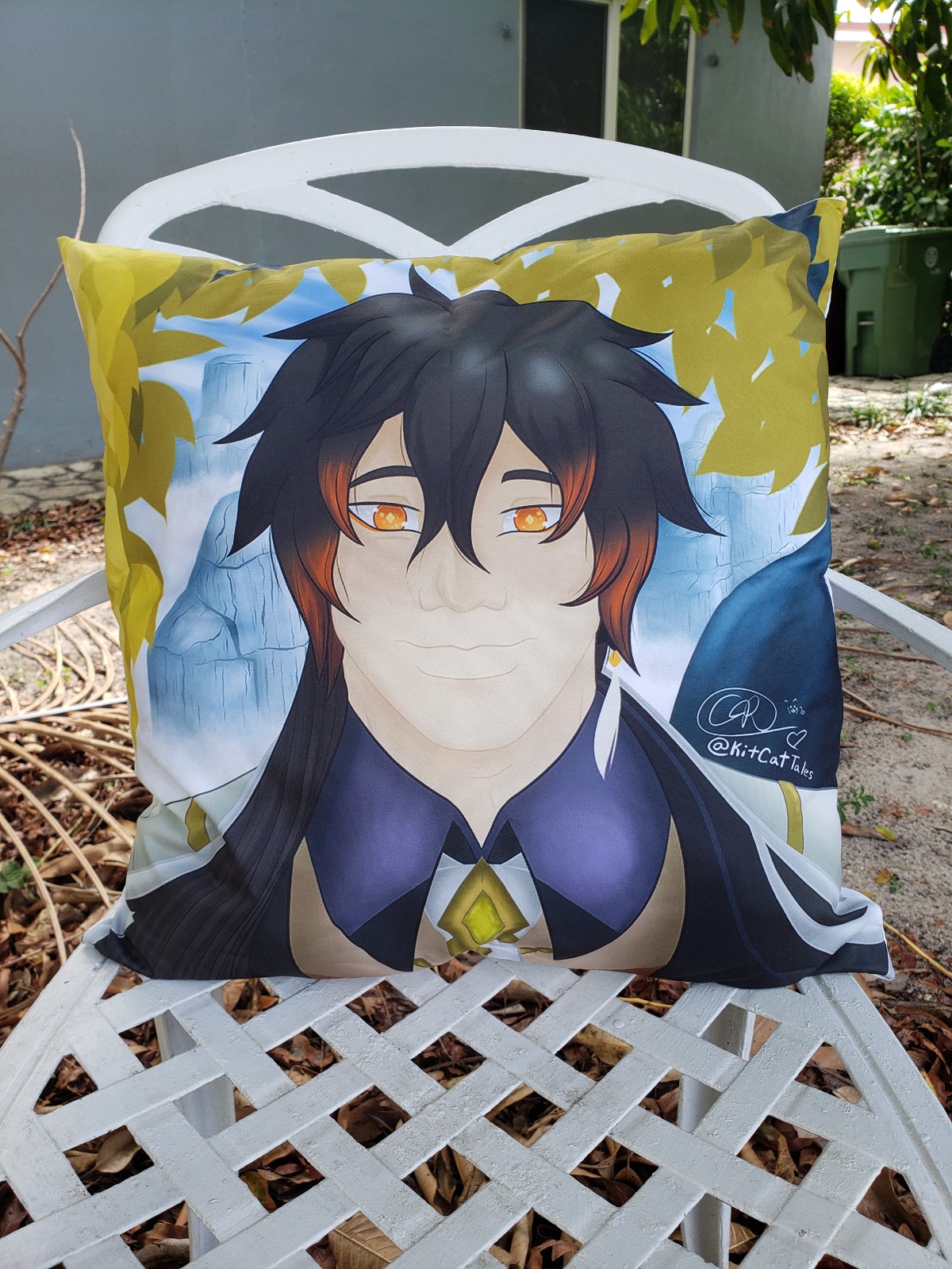 Genshin Impact Zhongli Rex Lapis Pillow Plush