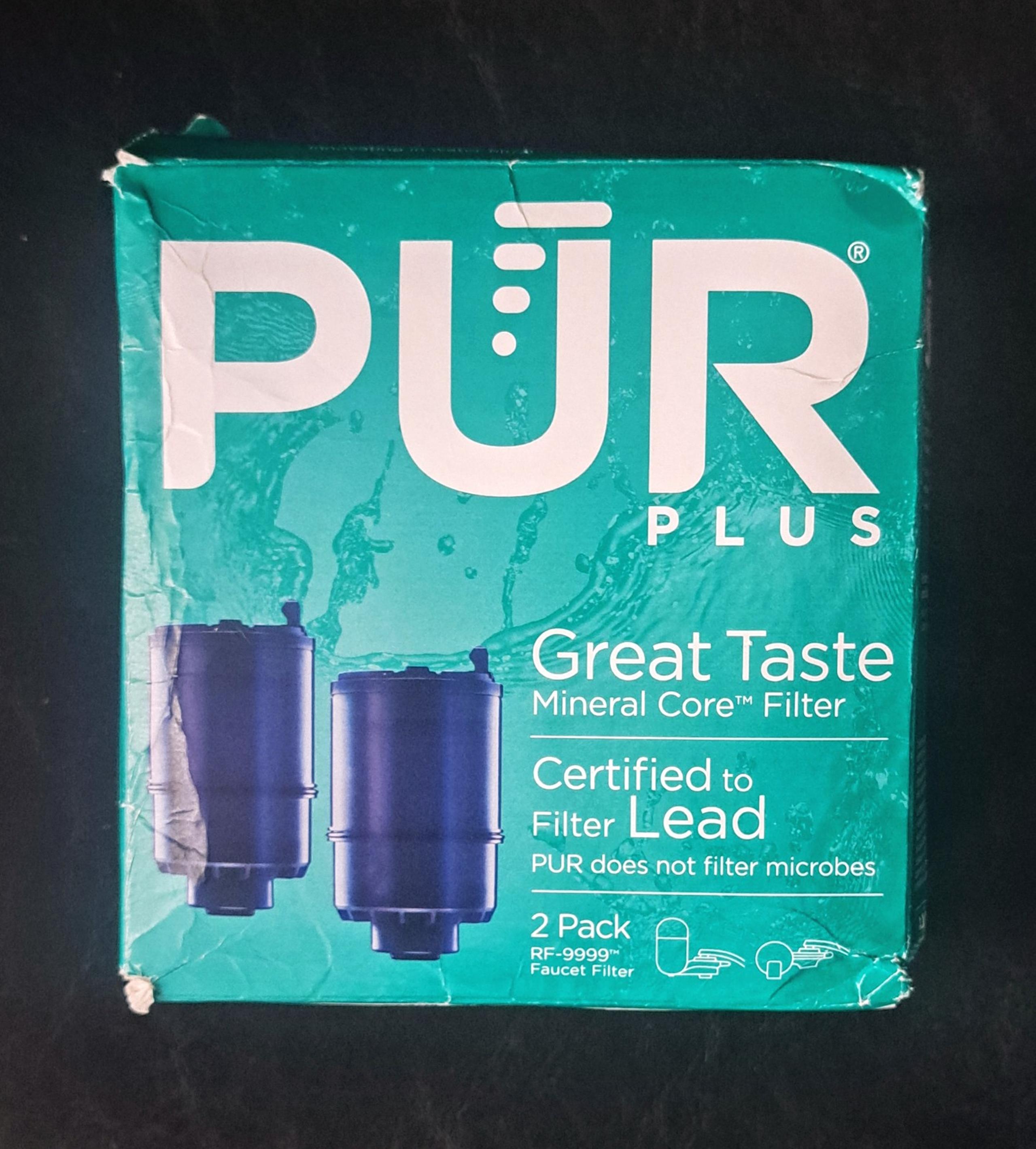 PUR Plus RF-9999 / 2-pack Replacement Faucet Filters - New In Box /Ships Free