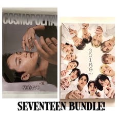 SEVENTEEN Going Magazine with Photocards & MINGYU Cosmopolitan - PRICE IS FIRM!