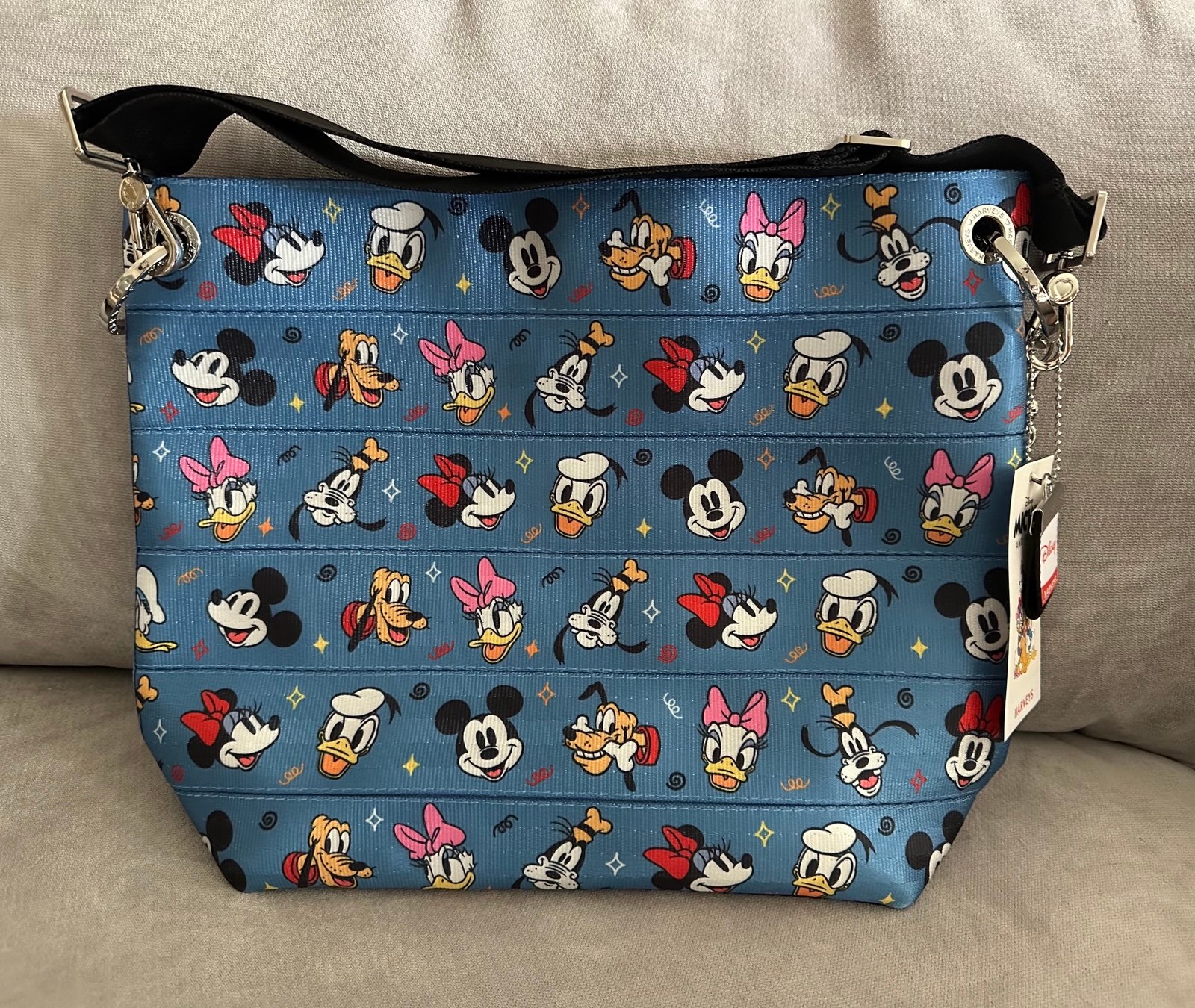 Harveys Seatbelt Disney Mickey & Friends Medium Hobo Bag