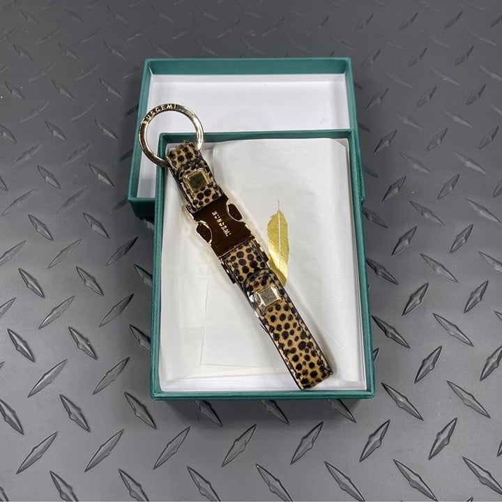 Buscemi Keyholder Clip Kamari Natural Leather