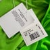 NWT Ganni Women's Green Open Back One Piece Swimsuit Size 32 / 0 US / XS