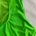 NWT Ganni Women's Green Open Back One Piece Swimsuit Size 32 / 0 US / XS
