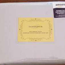 Highgate Manor 1000 TC Egyptian Cotton Rich 3 Piece Full/Queen Duvet Set