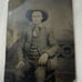 Antique Serial Killer Tintype Photo Rusty Noose