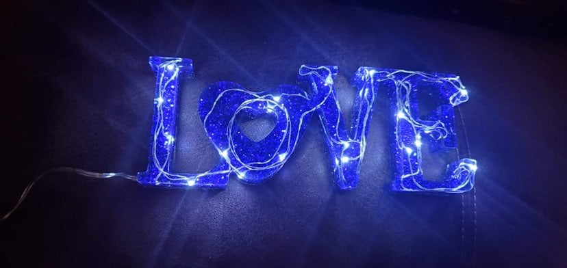 Custom Word Lights