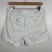 Tommy Bahama Womens Boracay 5 Inch Shorts in White Sz 10 Vacation Neutral Preppy