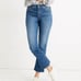 MADEWELL SIZE 33T TALL CALI DEMI-BOOT JEANS TIERNEY WASH ECO EDITION