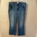 MADEWELL SIZE 33T TALL CALI DEMI-BOOT JEANS TIERNEY WASH ECO EDITION