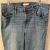 MADEWELL SIZE 33T TALL CALI DEMI-BOOT JEANS TIERNEY WASH ECO EDITION