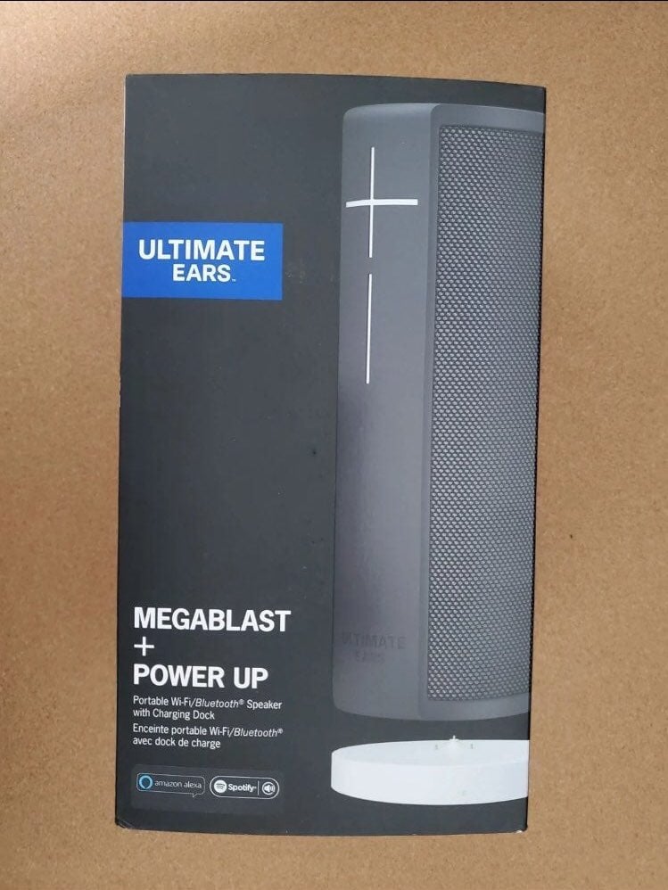 New UE Megablast & Power Up Black Alexa
