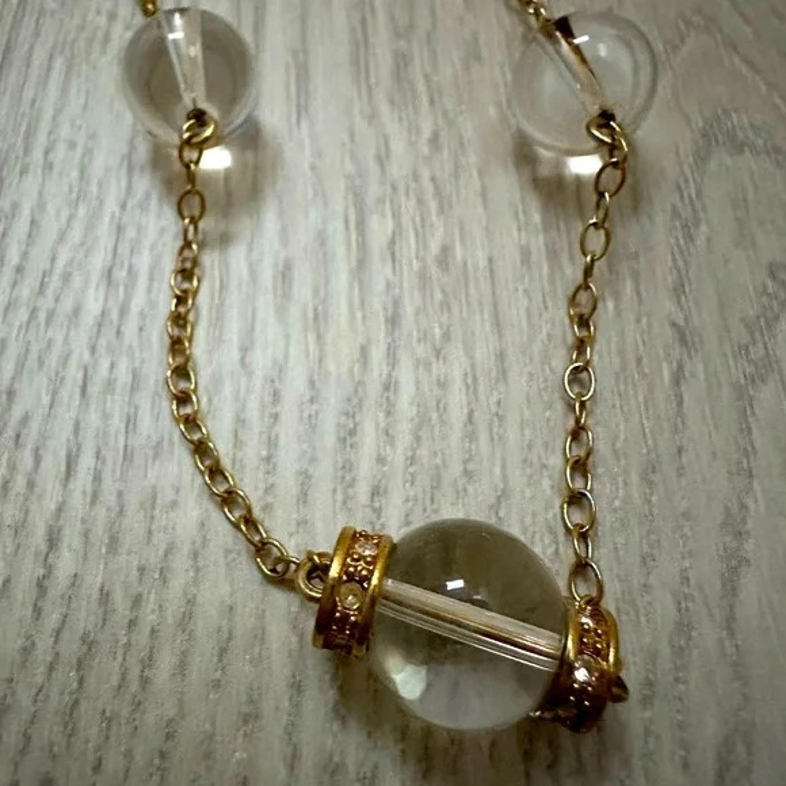 EUC J. crew women’s Gold tone Necklace